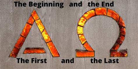 alpha omega beginning and end.